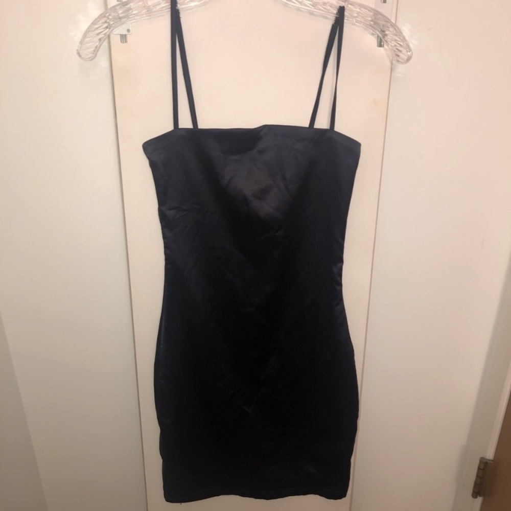 Oh Polly Satin Dress